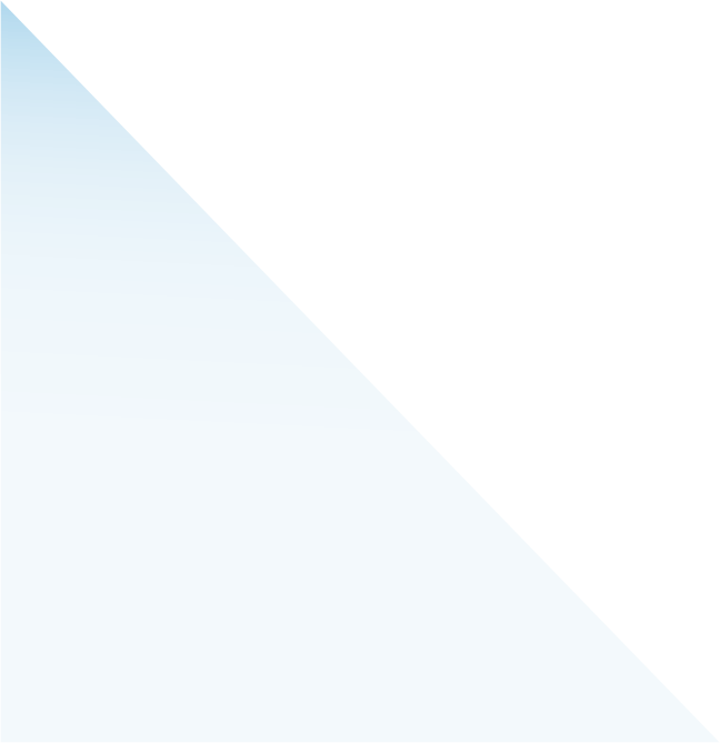 Blue gradient right triangle